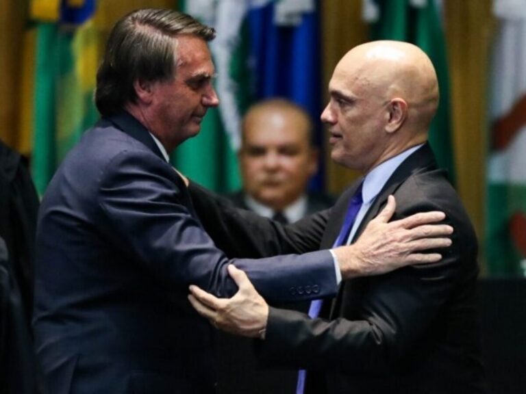 Moraes e Bolsonaro